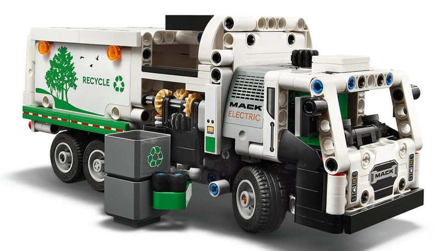 LEGO TECHNIC MACK LR ELECTRIC COP KAMYONU 42167 Diğer LMT42167