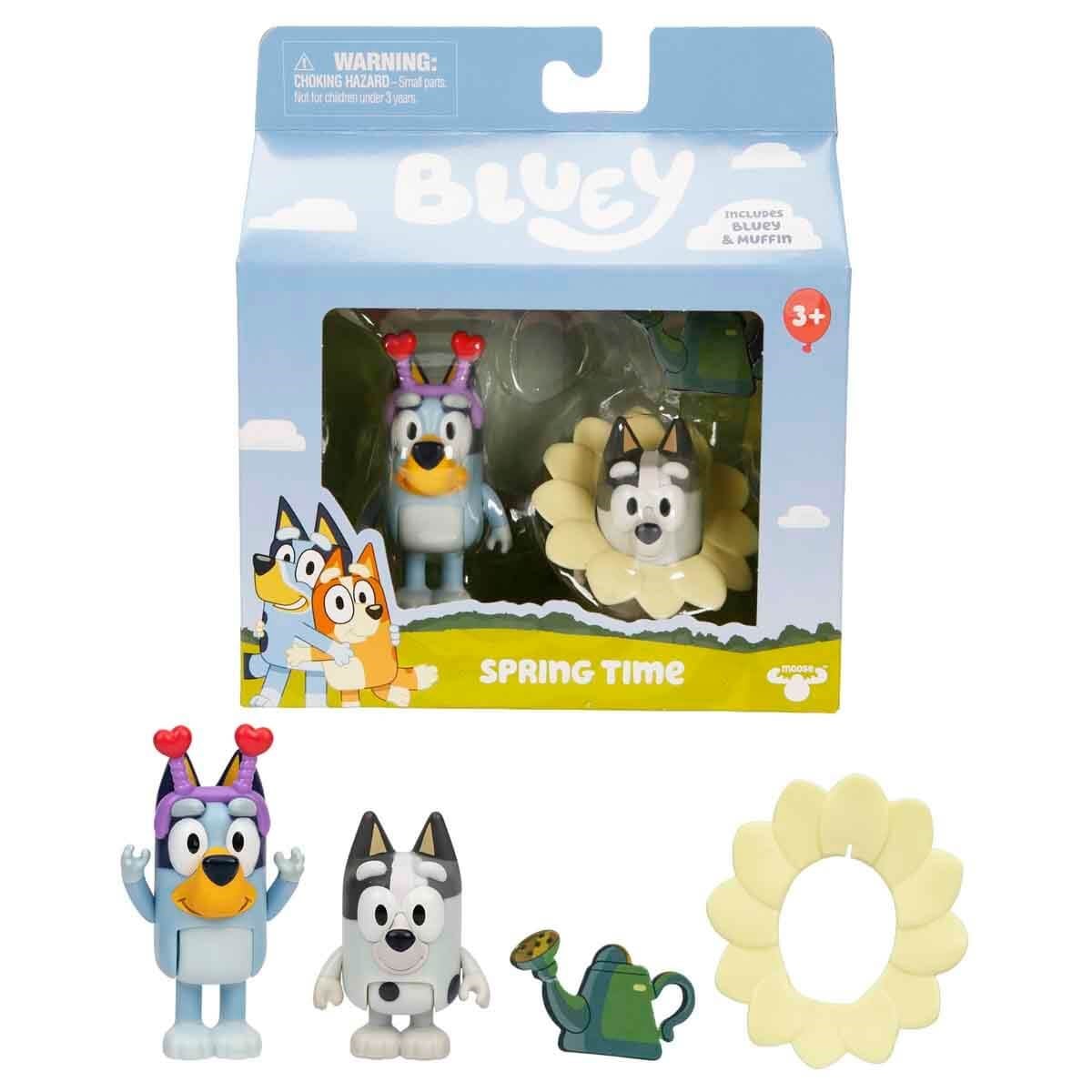 BLUEY SPRING TIME BLUEY & MUFFIN MINI FIGURE 2-PACK 18912-18913 Diğer BLUEY 18913