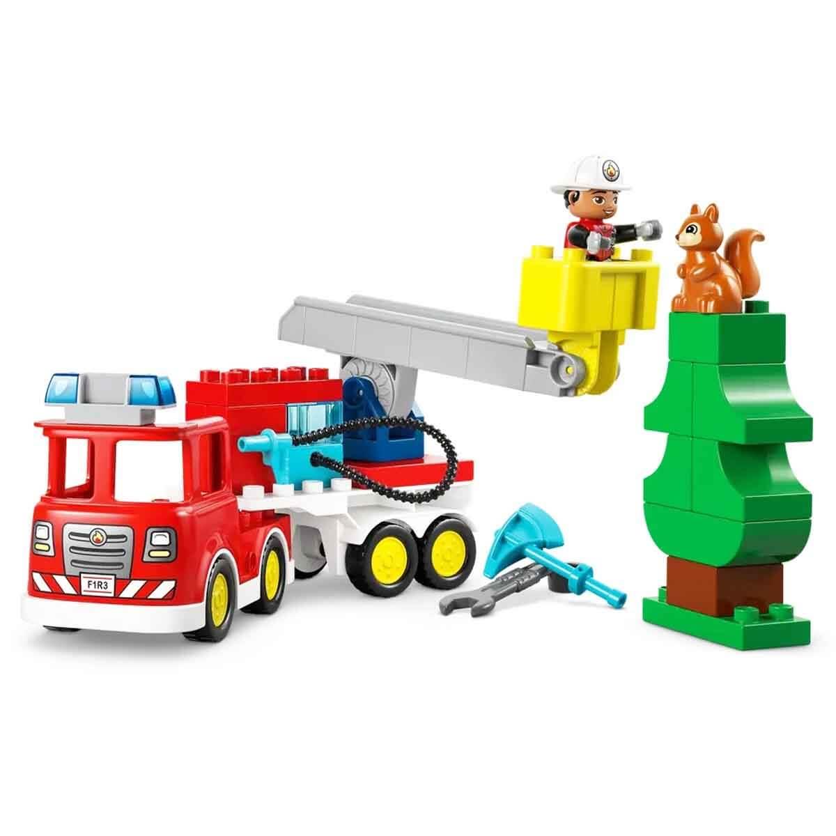 LEGO DUPLO KASABASI HORTUMLU ITFAIYE ARACI VE ITFAIYECI 10473 Diğer LED10473