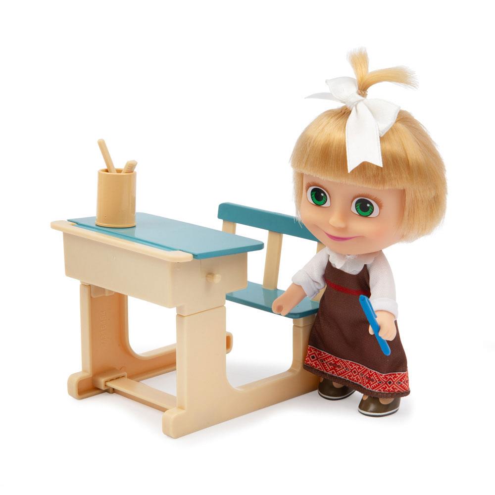 MASHA VE KOCA AYI 12 CM BEBEK OKUL OYUN SETI MHA07000 Diğer MHA07000