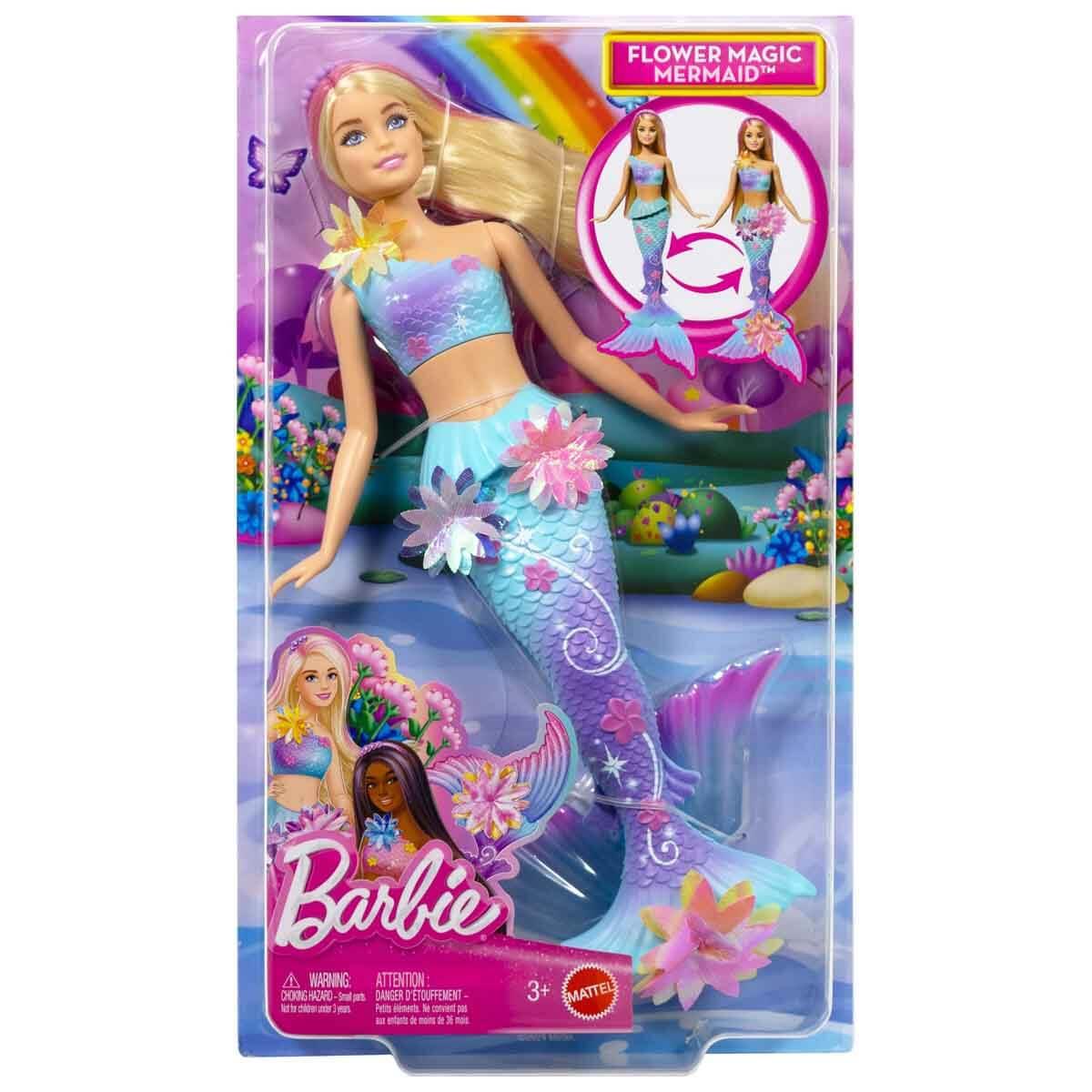 Barbie Büyülü Çiçekler Deniz Kızı Bebeği JDM72 Barbie JDM72