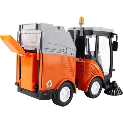 1:16 City Service Sesli ve Işıklı Temizlik Aracı WY680A Kızılkaya KZL WY680A