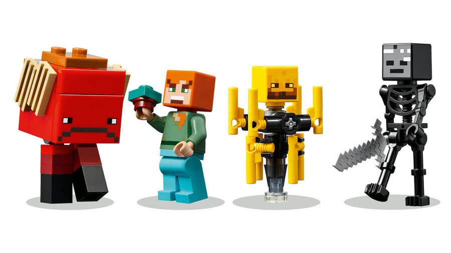 LEGO MINECRAFT NETHER LAV SAVASI 21266 Diğer LMN21266