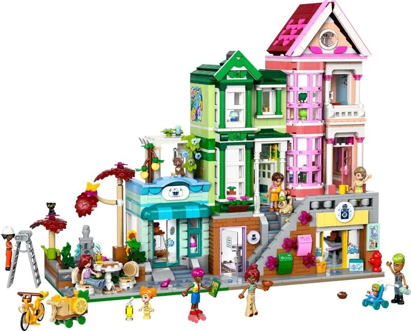 LEGO FRIENDS HEARTLAKE CITY DAIRELERI VE MAGAZALARI MODEL SETI 42670 Diğer LGF42670