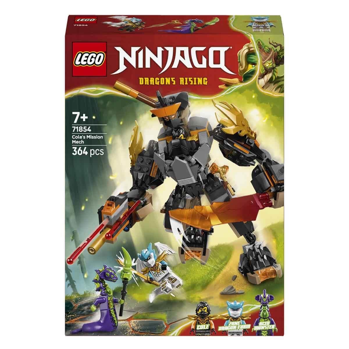 LEGO NINJAGO COLE’UN GOREV ROBOTU VE EJDERHA ZANE 71854 Diğer LSL71854