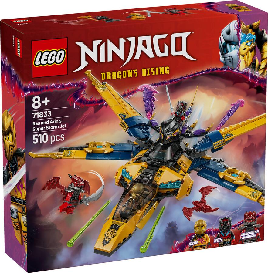 LEGO NINJAGO RAS VE ARININ SUPER FIRTINA JETI 71833 Diğer LSL71833
