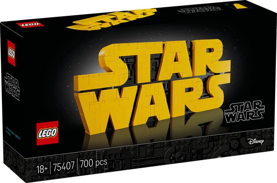 LEGO STAR WARS PARCALARLA YAPILAN STAR WARS LOGOSU 75407 Diğer LSW75407