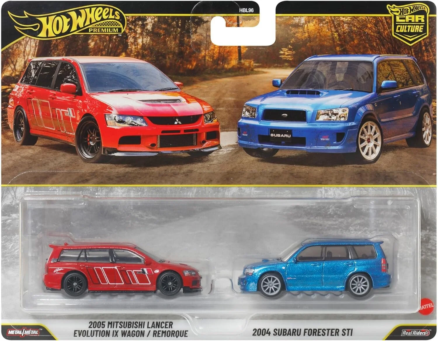 HW PREMIUM 2LI PAKET 2005 MITSUBISHI LANCER EVOLUTION IX WAGON&2004 SUBARU FORESTER STI HBL96-JHW46 Diğer JHW46