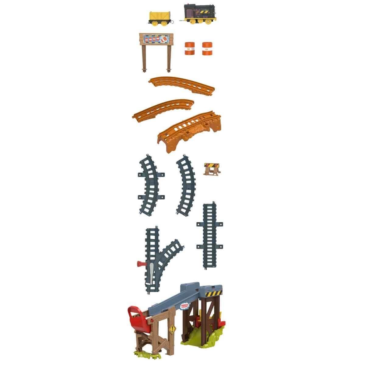 FISHER PRICE THOMAS VE ARKADASLARI DIESEL YUKLEME VE KALDIRMA INSAAT SETI JBW20 Diğer JBW20