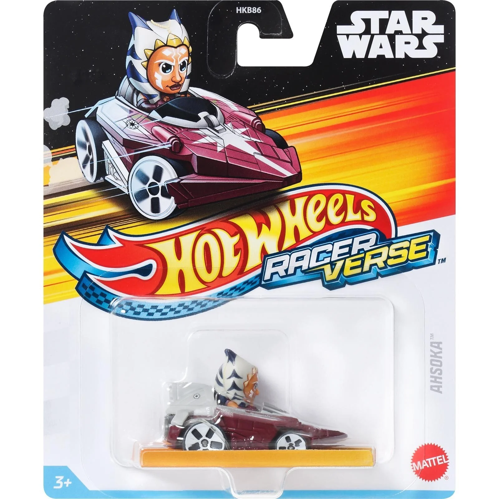 Hot Wheels Racer Verse Ahsoka Tano HKB86-HKC02 Hot Wheels HKC02