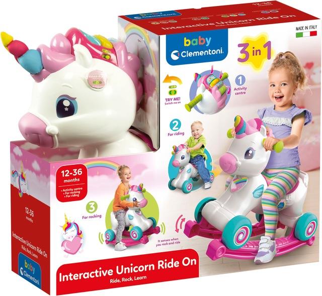 BABY CLEMENTONI RIDE ON 3 IN 1 UNICORN 17883 Diğer CLE 17883