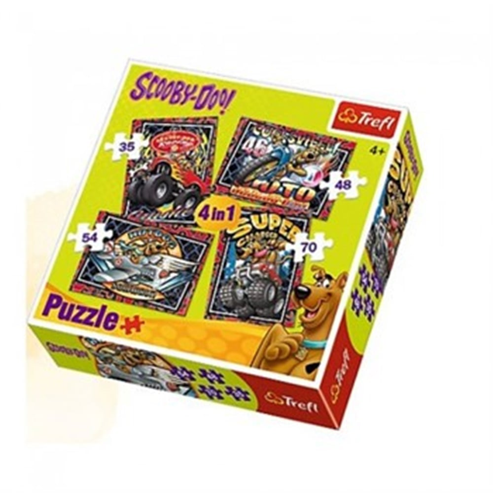 4LÜ PUZZLE SCOOBY DOO