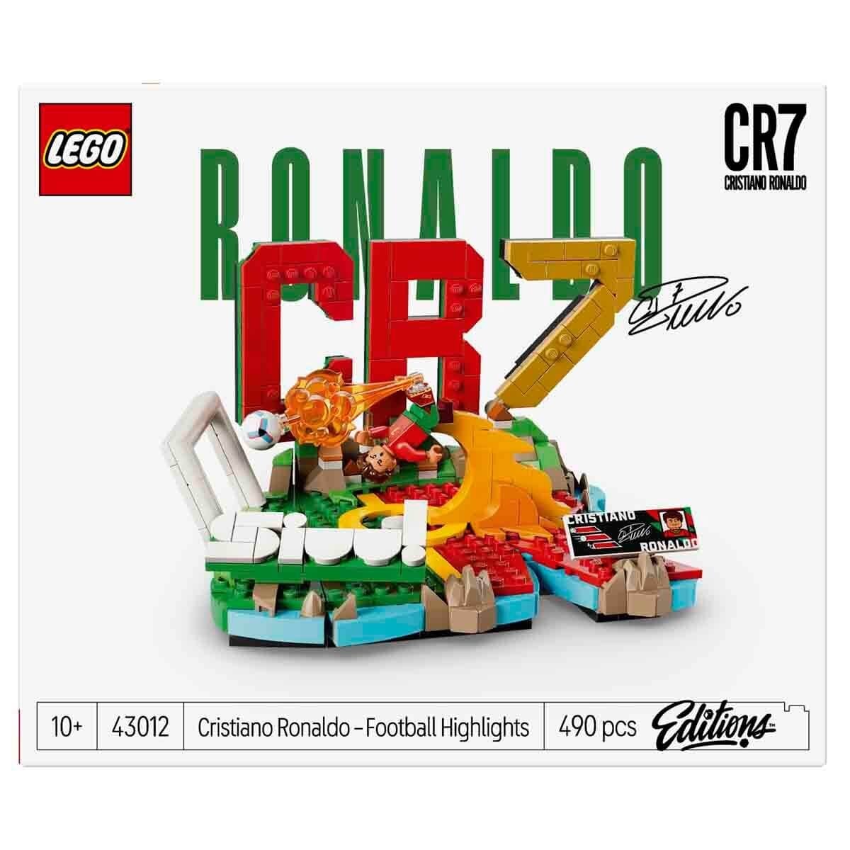 LEGO EDITIONS CRISTIANO RONALDO UNUTULMAZ FUTBOL ANLARI 43012 Diğer LFF43012