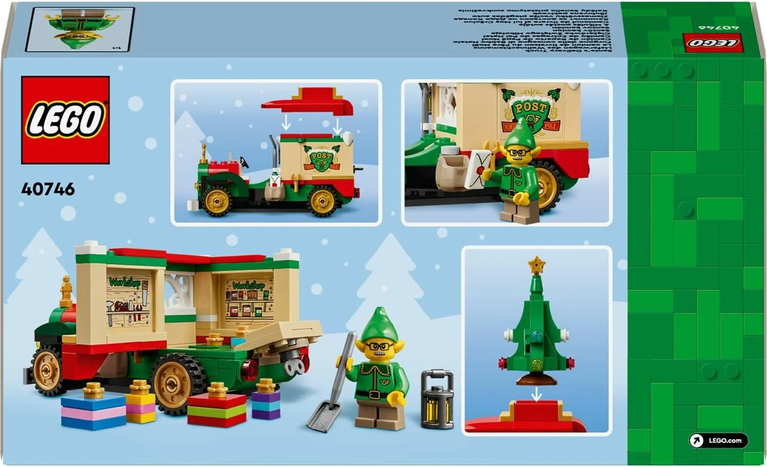 LEGO NOEL BABANIN DAGITIM KAMYONU 40746 Diğer LIC40746