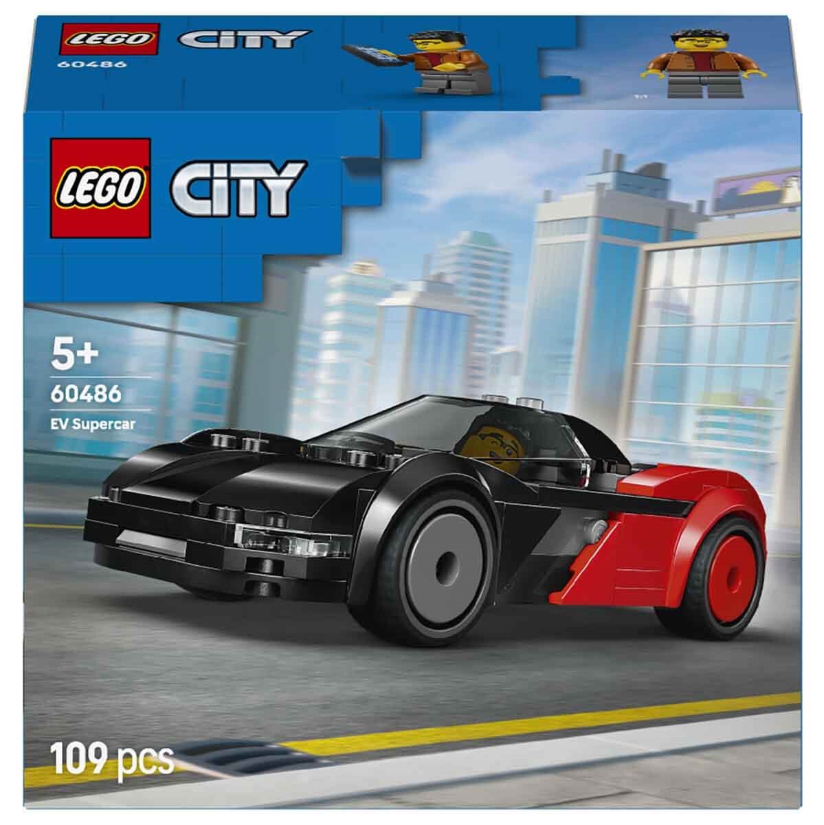 LEGO CITY ELEKTRIKLI SUPER ARABA 60486 Diğer LSC60486
