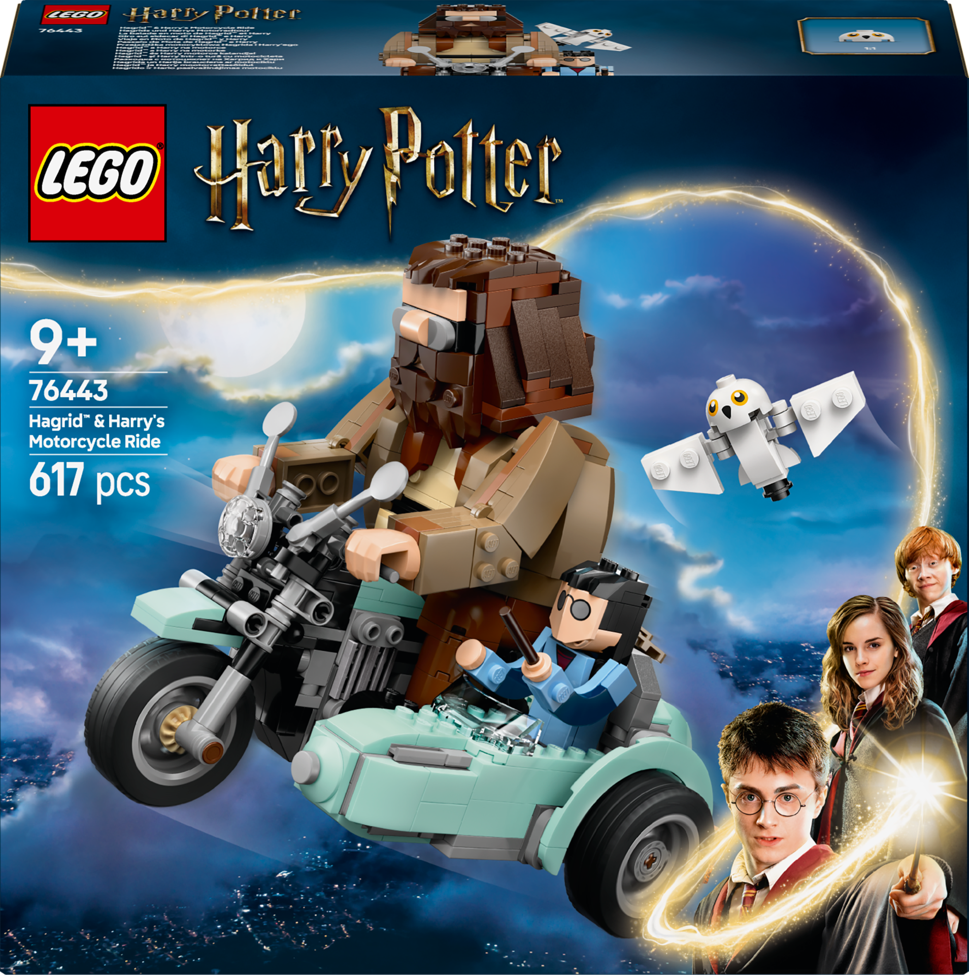 LEGO HARRY POTTER HAGRID VE HARRYNIN MOTOSIKLET YOLCULUGU 76443 Diğer LSH76443