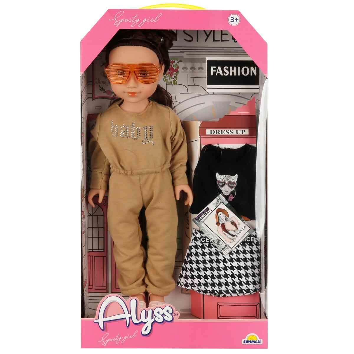 ALYSS SPOR KIYAFETLI MODA BEBEGI 4285 Diğer S00004285