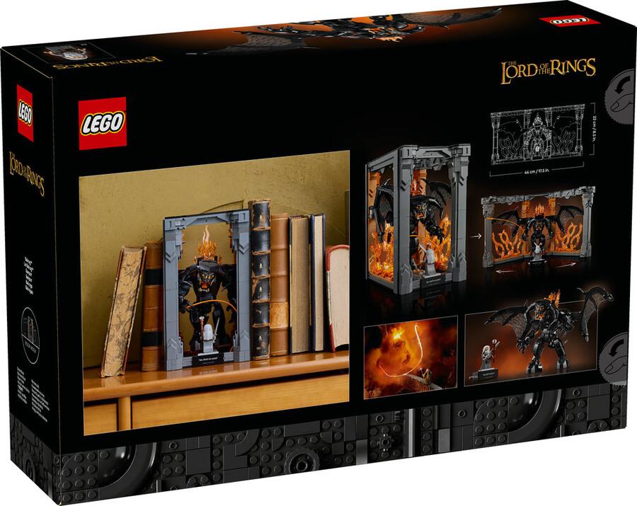 LEGO ICONS YUZUKLERIN EFENDISI: BALROG KITAPLIK DEKORU 10367 Diğer LIC10367