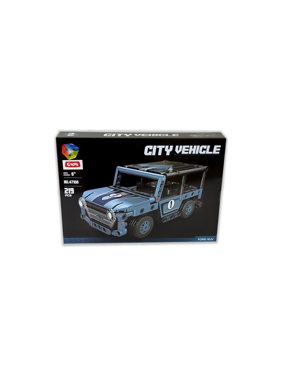 Ctoys City Vehicle Ford Suv 219 Parça 47106 Diğer CTOY 47106