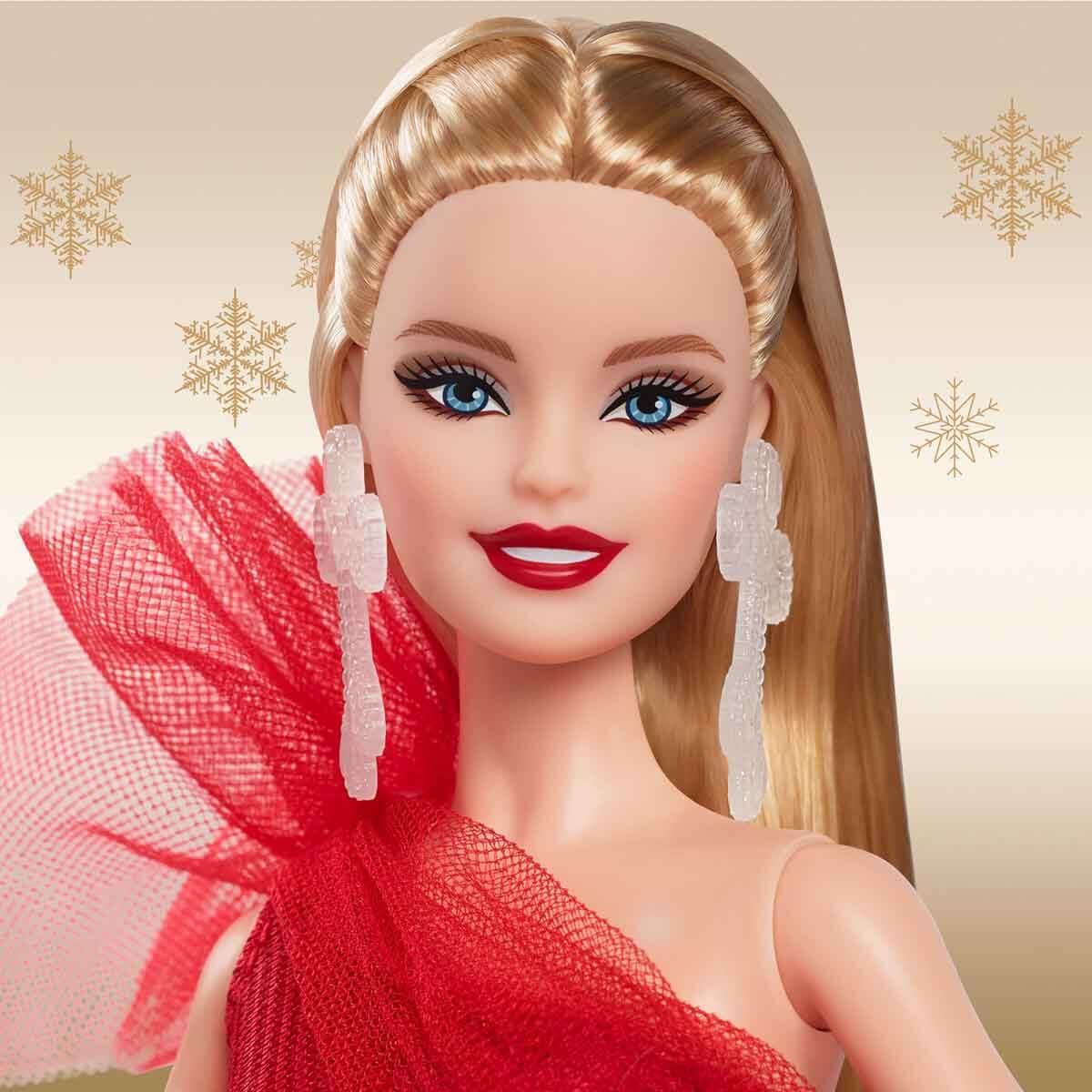 Barbie 2024 Mutlu Yıllar Bebeği· Sarışın HRM61 Barbie HRM61