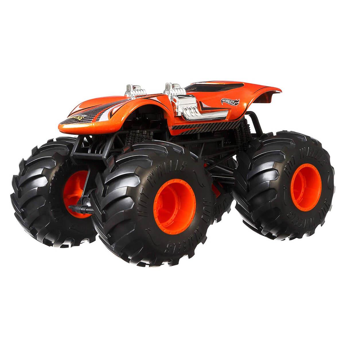 HOT WHEELS MONSTER TRUCKS 1:24 TWIN MILL FYJ83-JDR14 Diğer JDR14