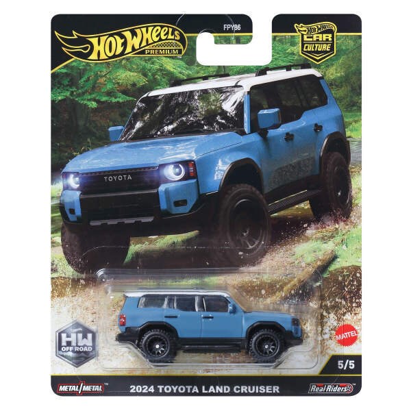 Hot Wheels Car Culture Premium Arabalar 2024 Toyota Land Cruiser FPY86-JBK52 Hot Wheels JBK52