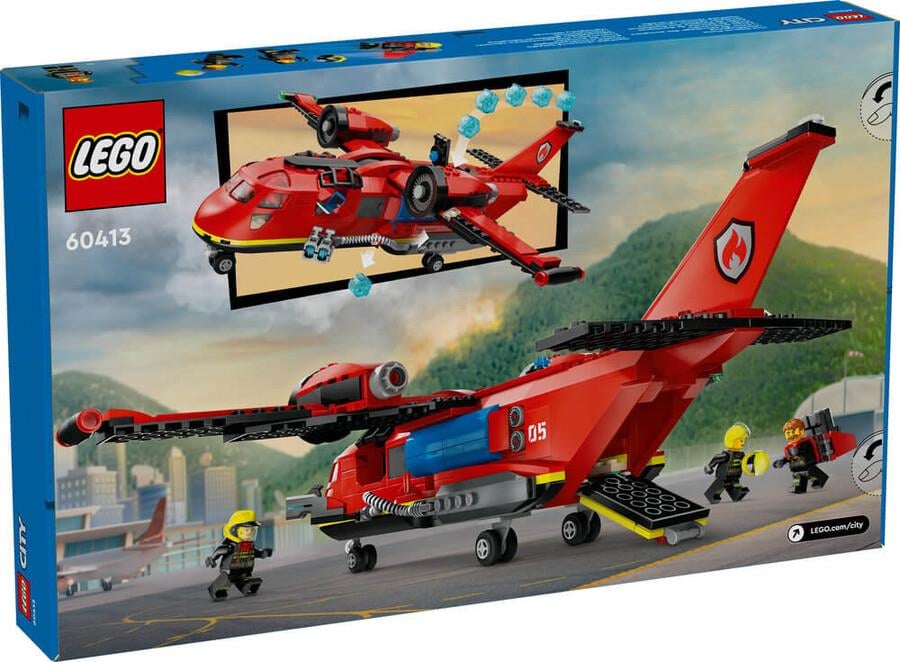 LEGO City İtfaiye Kurtarma Uçağı 60413 Lego LSC60413