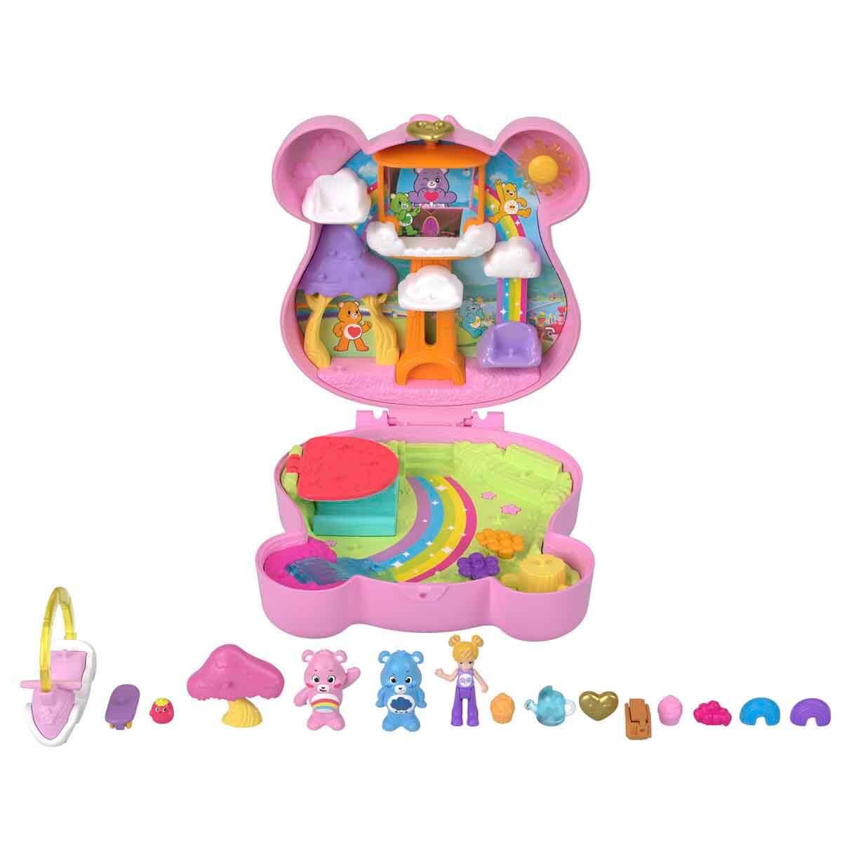 Polly Pocket Care Bears Kompakt Oyun Seti JCC14 Polly Pocket JCC14