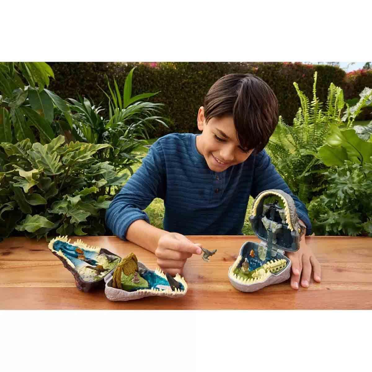 JURASSIC WORLD MIKRO OYUN SETI TYRANNOSAURUS REX JGB96-JGB97 Diğer JGB97