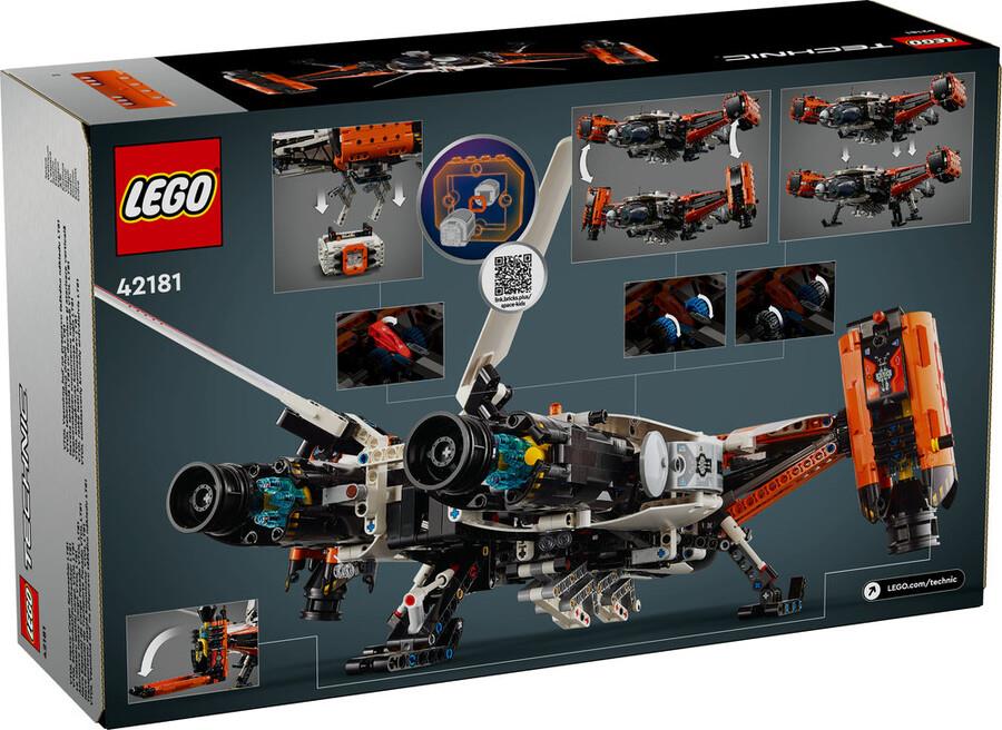 LEGO TECHNIC VTOL AGIR KARGO UZAY GEMISI LT81 42181 Diğer LMT42181