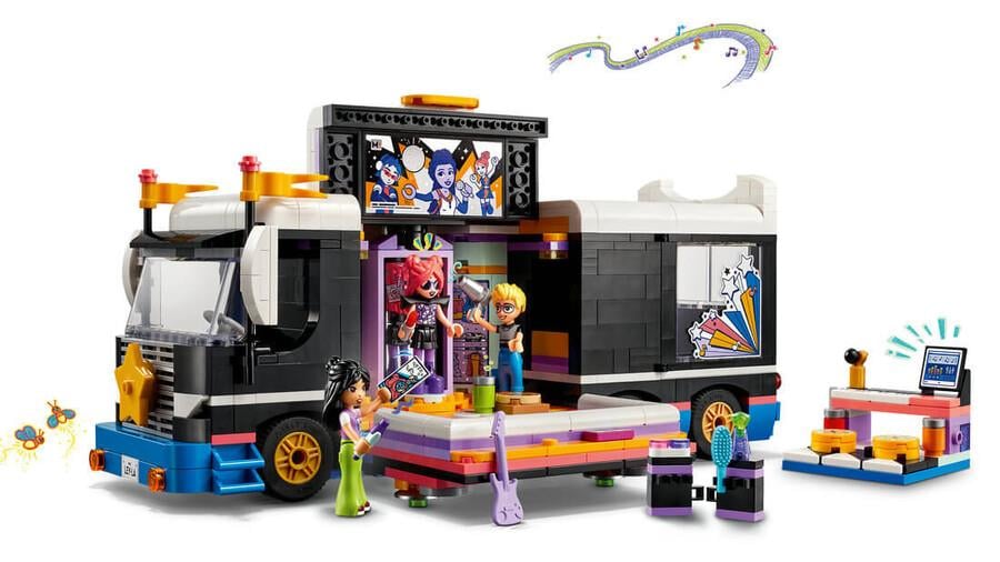 LEGO FRIENDS POP STAR MUZIK TURNE OTOBUSU 42619 Diğer LGF42619