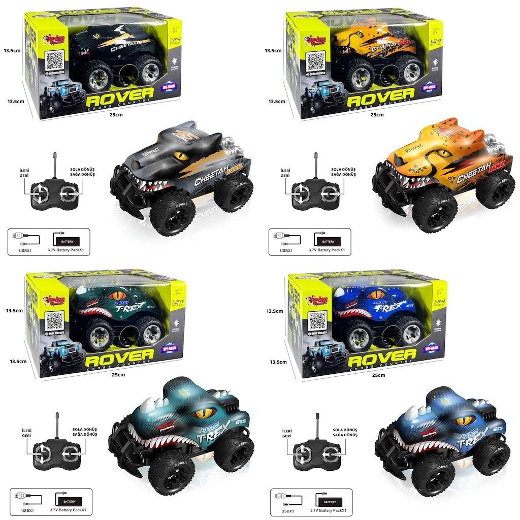 VARDEM UZAKTAN KUMANDALI FULL FONKSIYON SARJLI ROVER OFF-ROAD ISIKLI ARABA 1:24 Diğer VAR SYR 666 842 3 4 5 6 7