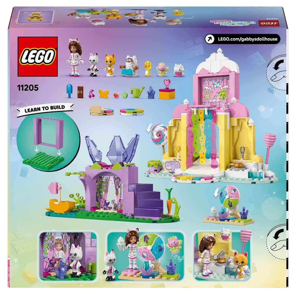 LEGO GABBY’S DOLLHOUSE TATLI SEKERLEME DAGI VE KEDI BAHCESI 11205 Diğer LEJ11205