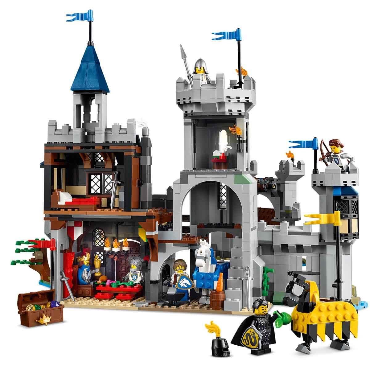 LEGO CREATOR 3U 1 ARADA ORTA CAG ATLI SOVALYE KALESI 31168 Diğer LMC31168