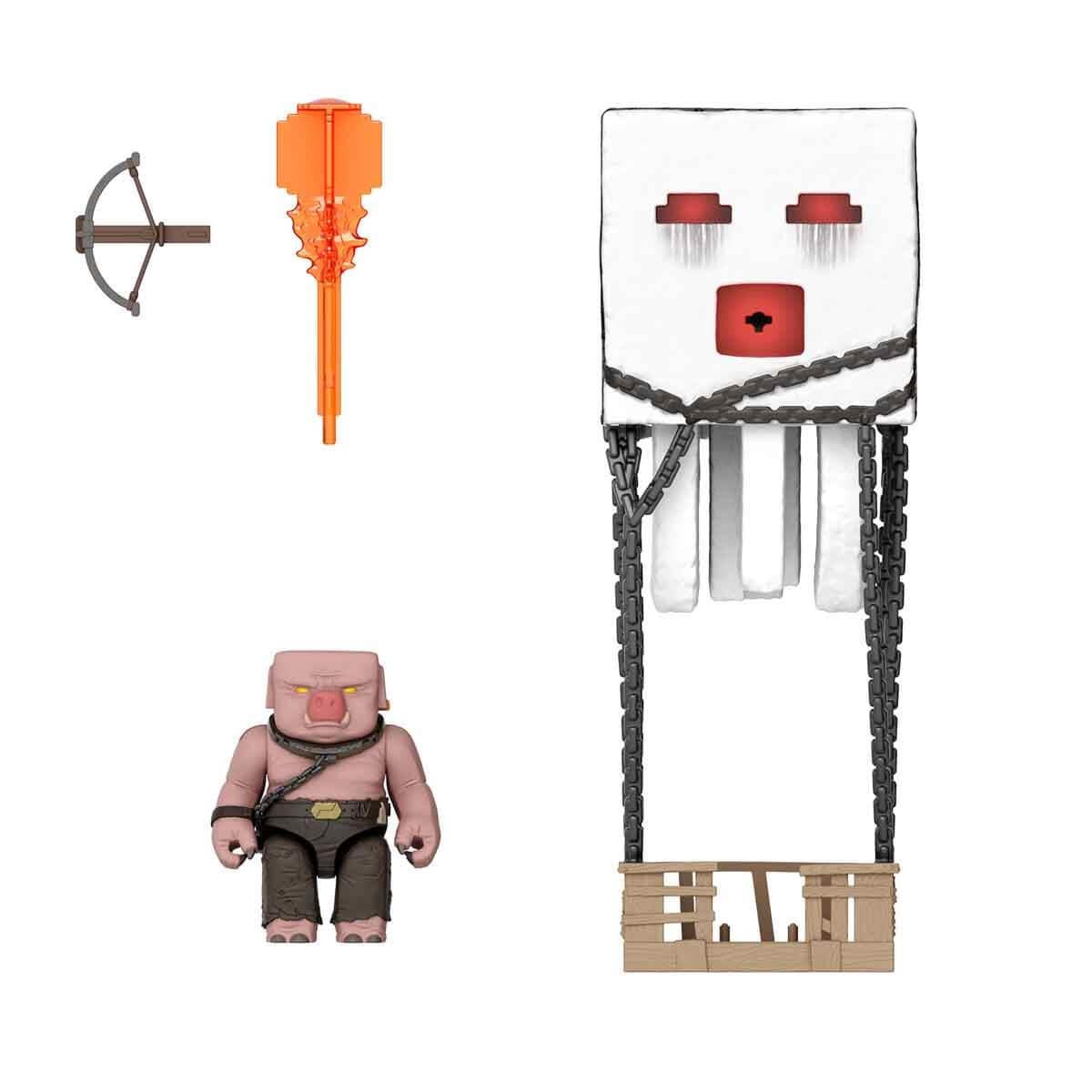 Sesli Minecraft Filmi Blast Attack Ghast Aksiyon Figürü Oyun Seti JFB69 Minecraft JFB69