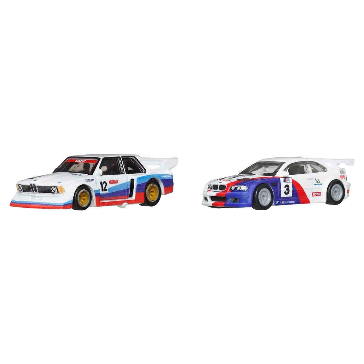 HOT WHEELS PREMIUM CAR CULTURE 2LI BMW 320 GROUP 5 VE 2001 BMW M3 GTR HBL96-JBK99 Diğer JBK99