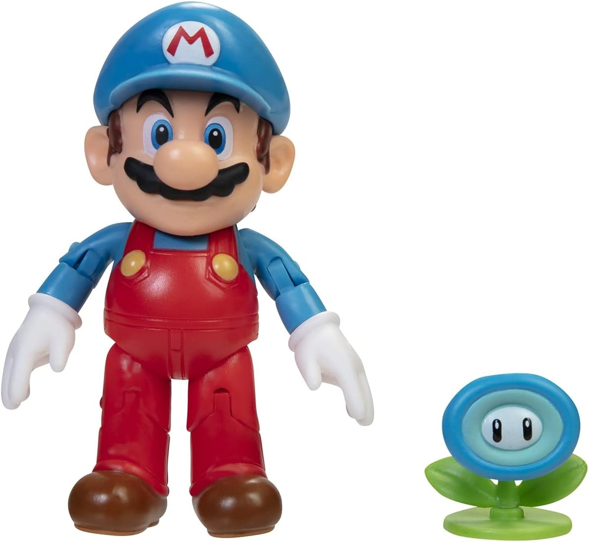 NINTENDO SUPER MARIO FIGURU BUZ MARIO VE CICEK 10 CM 13254 Diğer NESL 13254