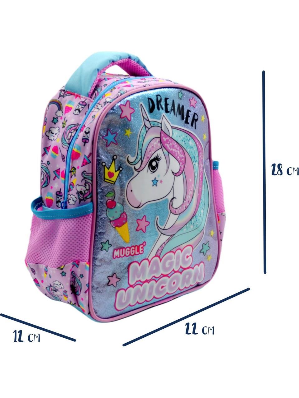 MUGGLE UNICORN PEMBE ANAOKULU CANTASI 7848 Diğer MU 7848