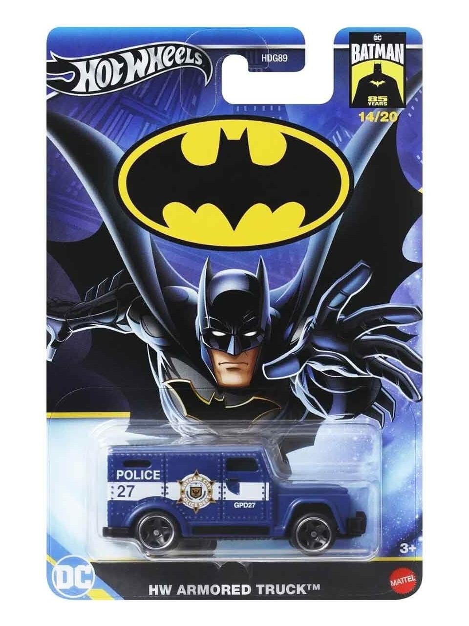 HW BATMAN ARMORED TRUCK HDG89-HRW28 Diğer HRW28