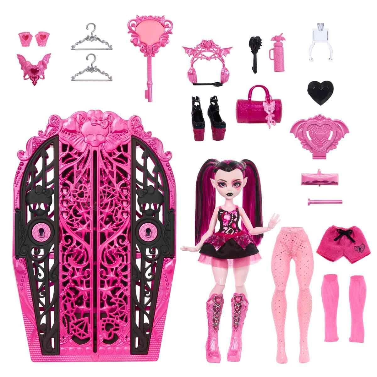 Monster Mysteries ile Gizemli Arkadaşlar Draculaura HYB12-HXH84 Monster High	 HXH84