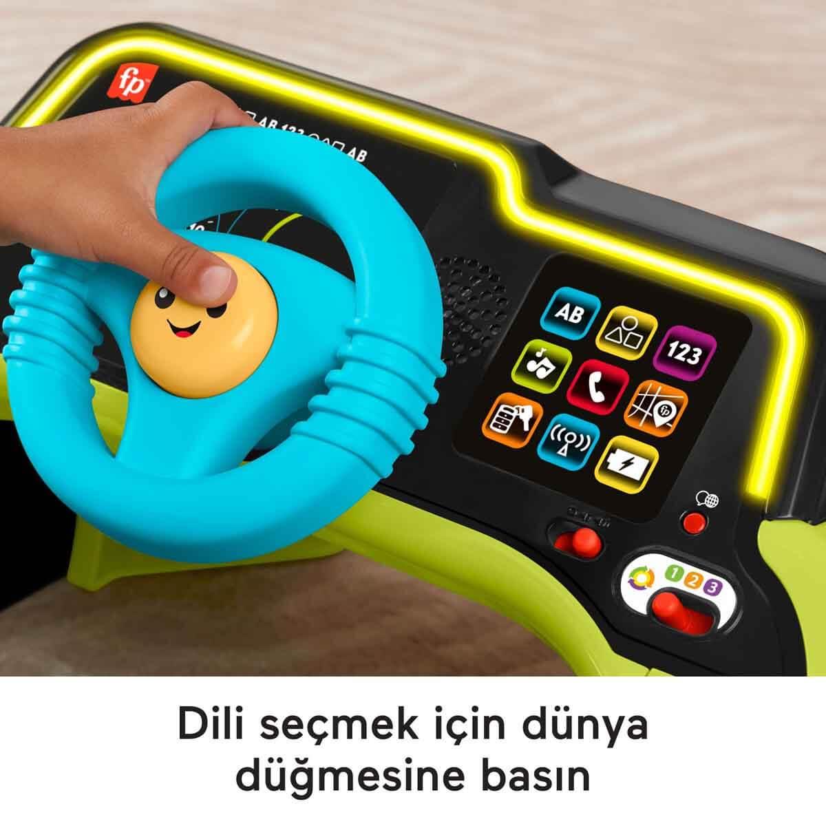 FISHER PRICE SESLI VE ISIKLI EGLEN VE OGREN ILK ARABAM HYR91 Diğer HYR91