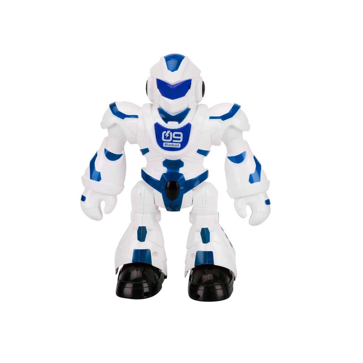 UZAKTAN KUMANDALI MUZIKLI VE ISIKLI PROGRAMLANABILIR ROBOT MAVI Diğer S01001912 M