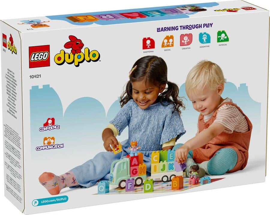 LEGO DUPLO KASABASI ALFABE KAMYONU OYUNCAGI 10421 Diğer LED10421