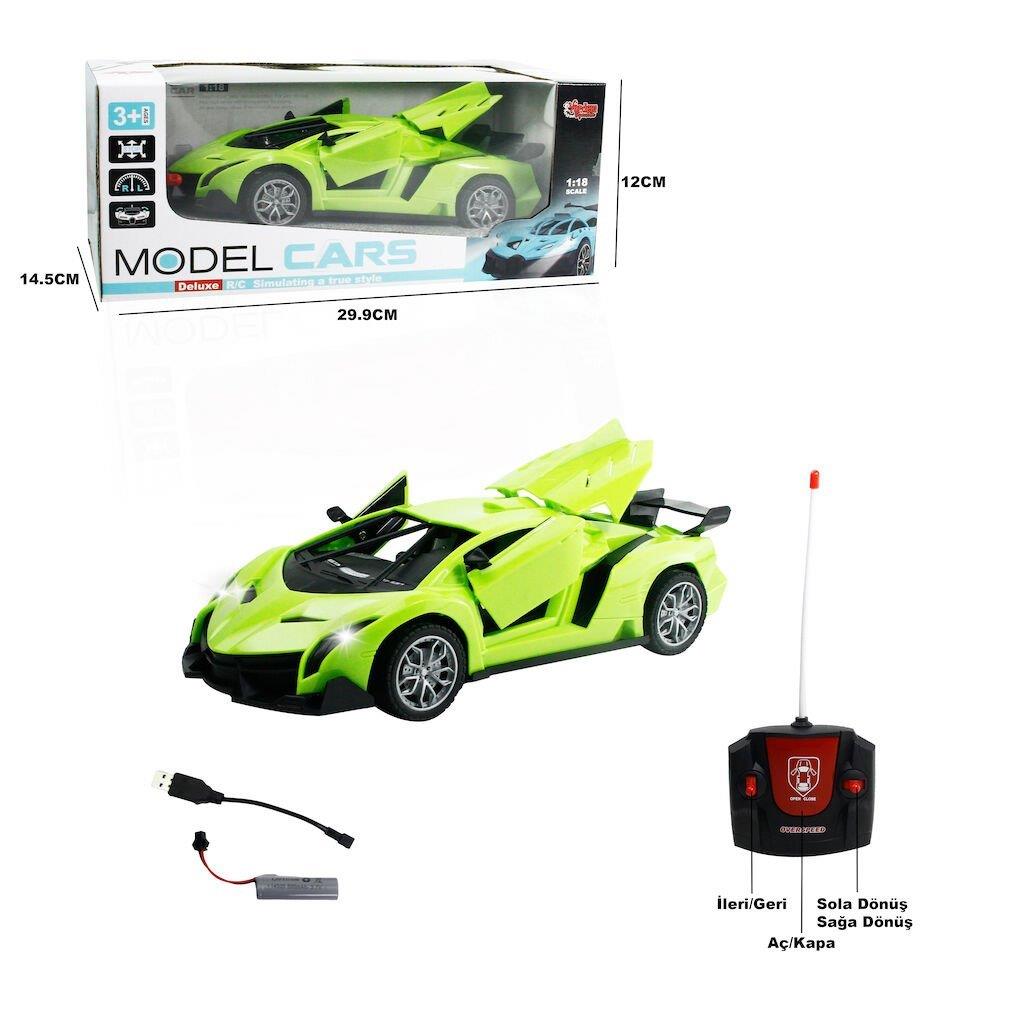 VARDEM UK FF SARJLI 1:18 KAPI VE BAGAJ ACILAN ARABA Diğer XFG 789 104C