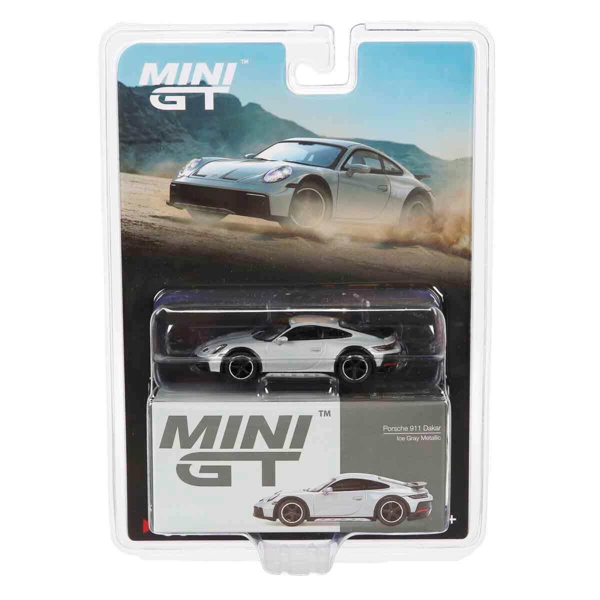 MINI GT 1:64 PORSCHE 911 DAKAR ICE GRAY METALLIC MGT00891 Diğer MGT00891