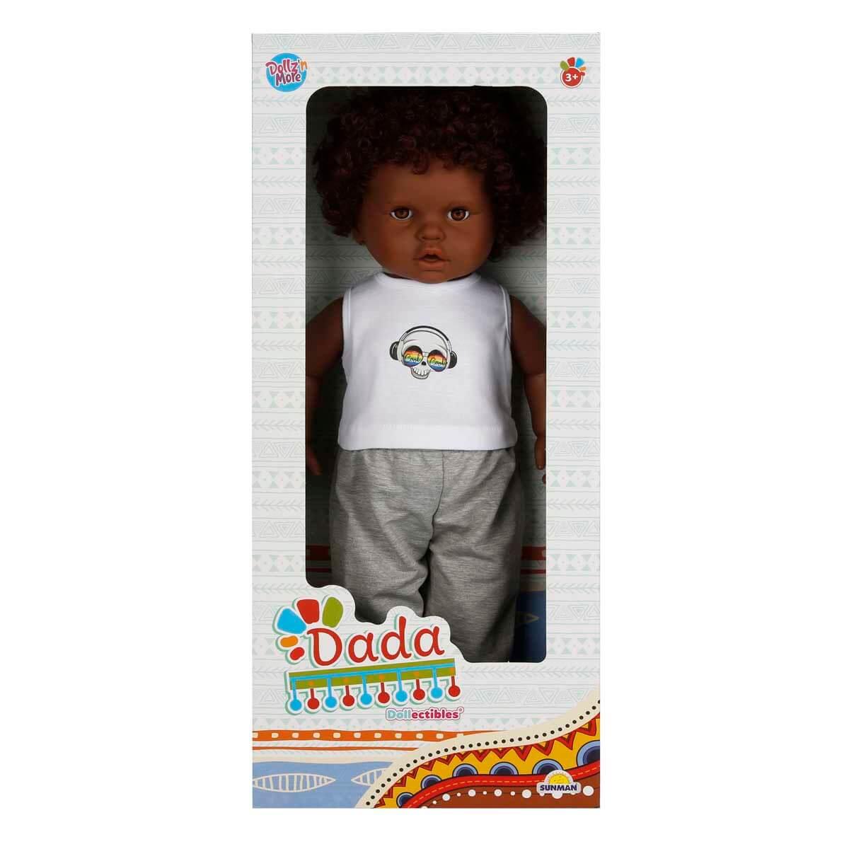 DADA KIVIRCIK SACLI BEBEK 60 CM GRI ESOFMANLI Diğer S01060091 G