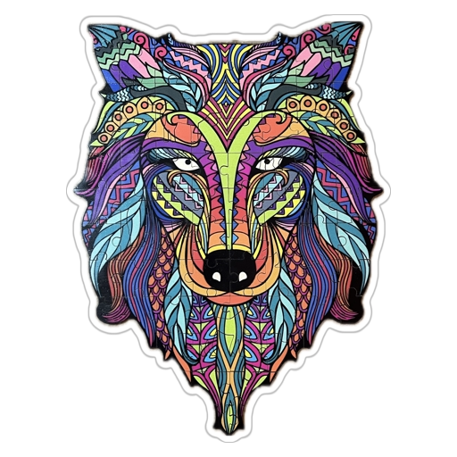 Redka Wooden Jigsaw Wolf Redka RD5643 W