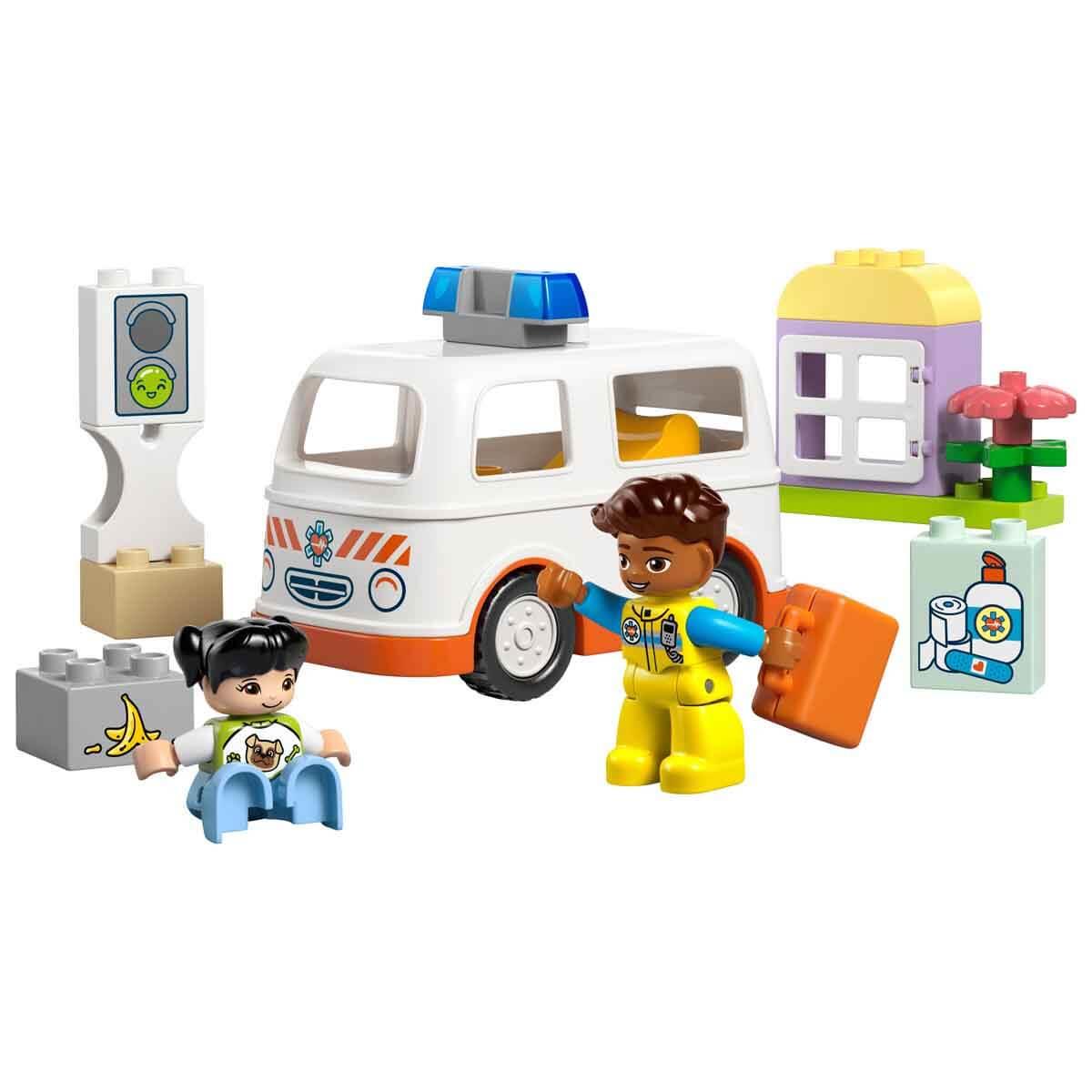 LEGO DUPLO AMBULANS VE SURUCU 10447 Diğer LED10447