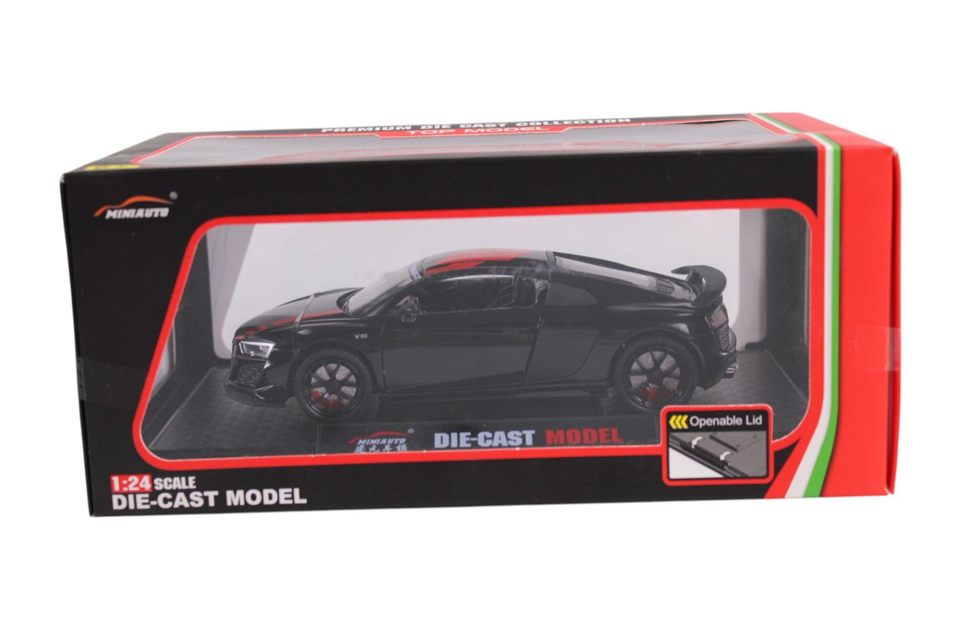 Audi 1:24 Işıklı Sesli Kutulu DC24273 Kızılkaya KZL DC24273