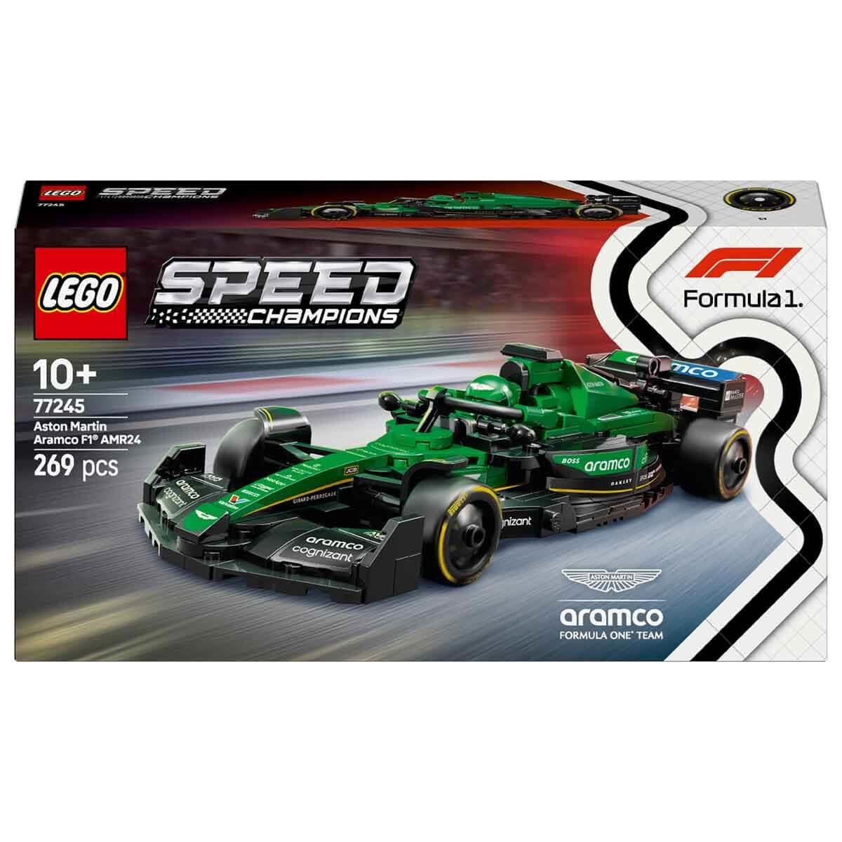 LEGO SPEED CHAMPIONS ASTON MARTIN ARAMCO F1 AMR24 YARIS ARABASI 77245 Diğer LSR77245